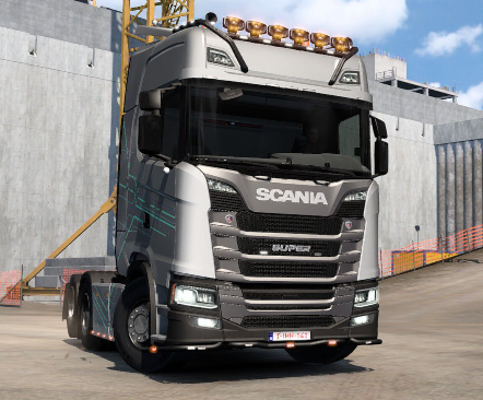 斯堪尼亚涂装Super可改色